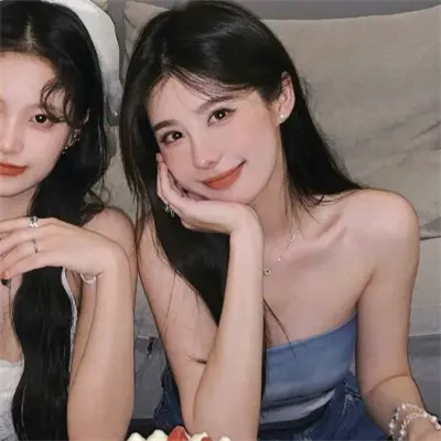 两人闺蜜头像仙气高颜值