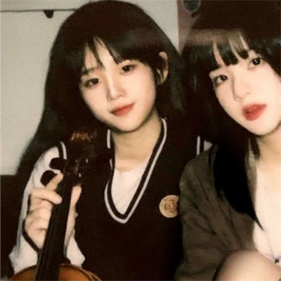 两人闺蜜头像仙气高颜值