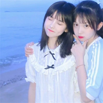 两人闺蜜头像仙气高颜值