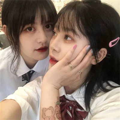 两人闺蜜头像仙气高颜值