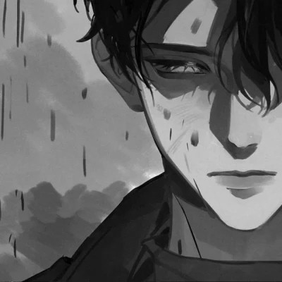 黑白动漫男头网络男神