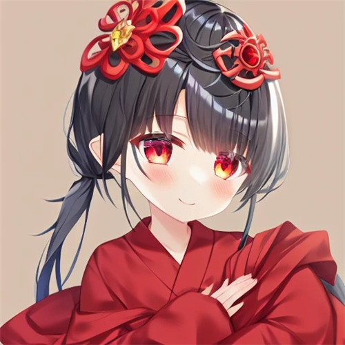 霸气动漫女生头像可爱高清图片