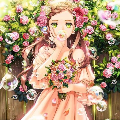 永久吸引人的头像动漫女