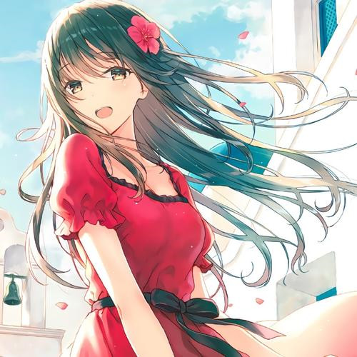 永久吸引人的头像动漫女