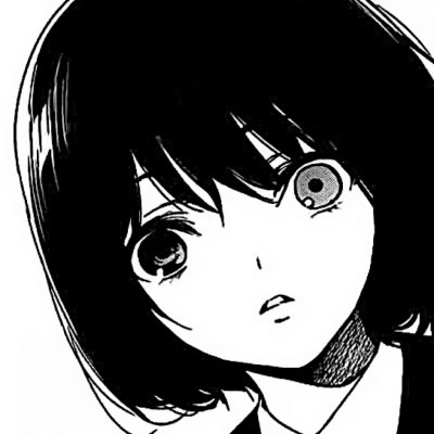 高质量漫画头像黑白女生动漫