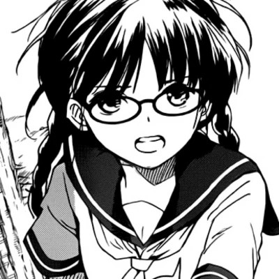 高质量漫画头像黑白女生动漫