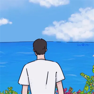 超级好看的插画情侣头像