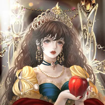 单人多张唯美最火手绘闺蜜头像