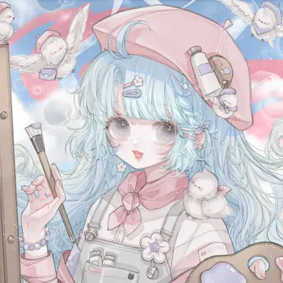 单人闺蜜女头动漫
