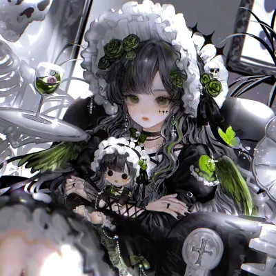 单人闺蜜女头动漫