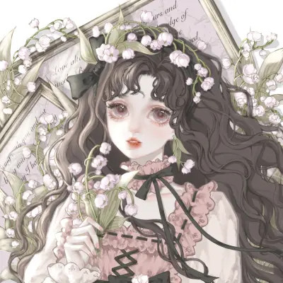不易撞的神仙动漫闺蜜头像