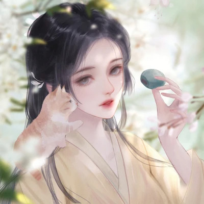 闺蜜头像仙气高颜值动漫