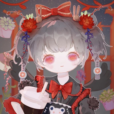 高级感闺蜜头像动漫
