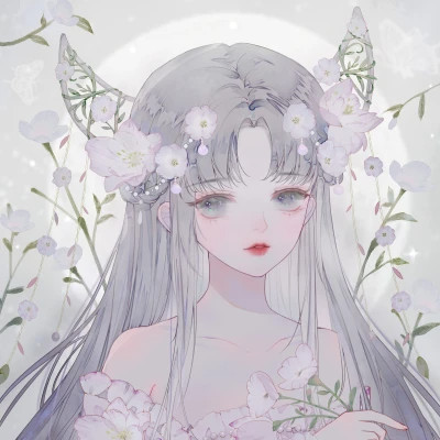 高级感闺蜜头像动漫