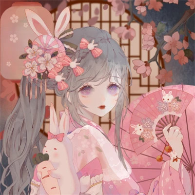 高级感闺蜜头像动漫