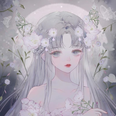 高级感闺蜜头像动漫