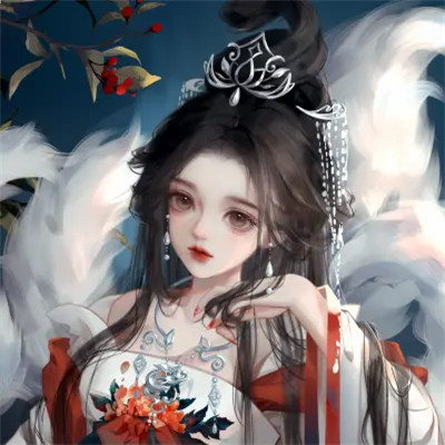 高颜值稀有闺蜜头像动漫
