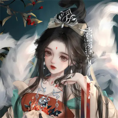 高颜值稀有闺蜜头像动漫