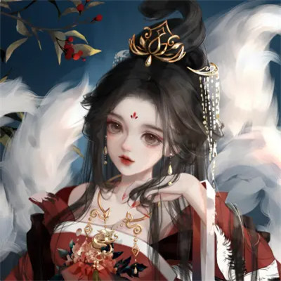 高颜值稀有闺蜜头像动漫
