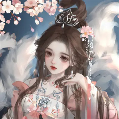 高颜值稀有闺蜜头像动漫