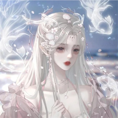 高颜值稀有闺蜜头像动漫
