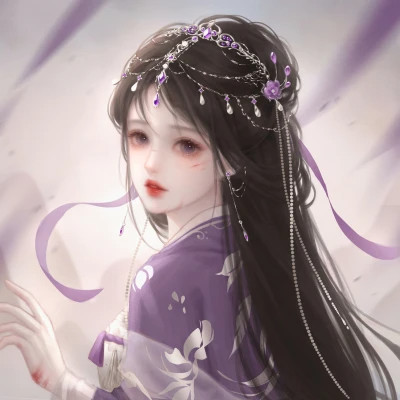 高颜值稀有闺蜜头像动漫