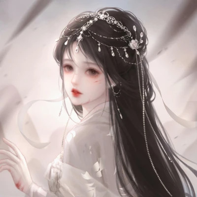高颜值稀有闺蜜头像动漫