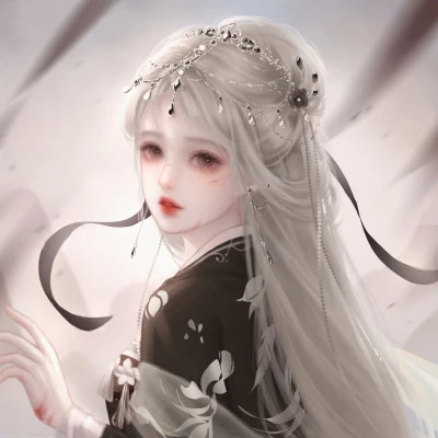 高颜值稀有闺蜜头像动漫