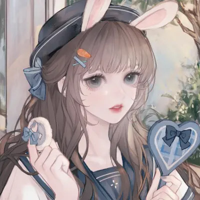 独一无二女闺蜜头像动漫