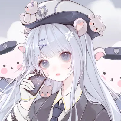 独一无二女闺蜜头像动漫