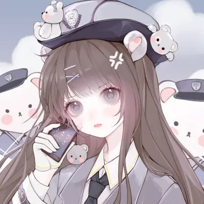 独一无二女闺蜜头像动漫