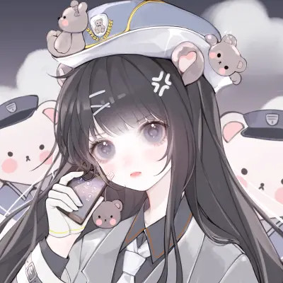 独一无二女闺蜜头像动漫