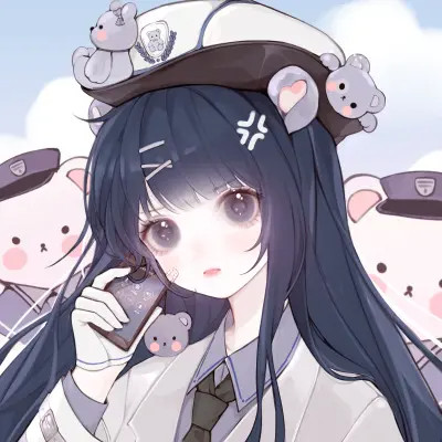独一无二女闺蜜头像动漫