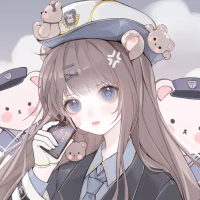 独一无二女闺蜜头像动漫