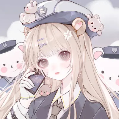独一无二女闺蜜头像动漫