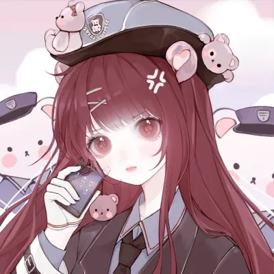 独一无二女闺蜜头像动漫