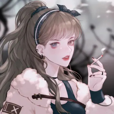独一无二女闺蜜头像动漫