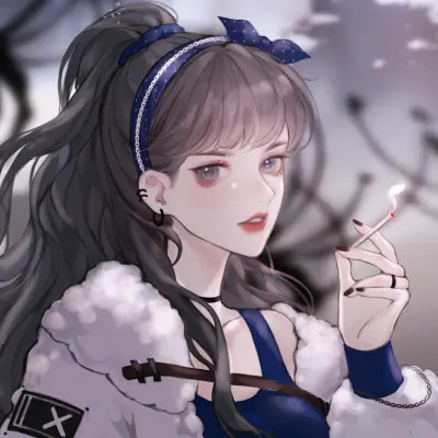 独一无二女闺蜜头像动漫