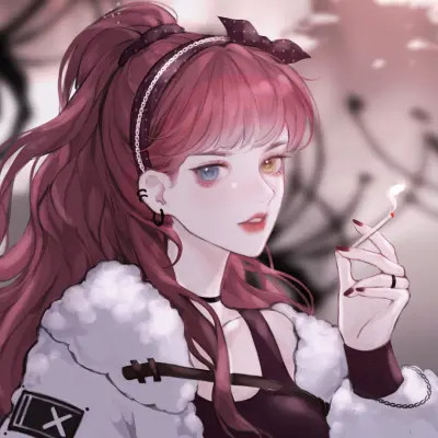 独一无二女闺蜜头像动漫