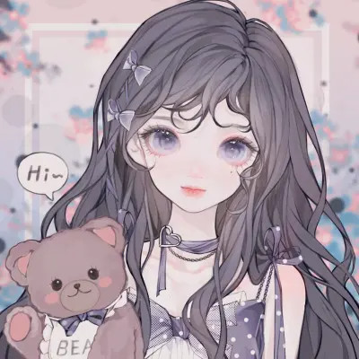 独一无二女闺蜜头像动漫