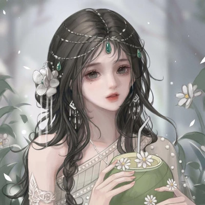 动漫仙气闺蜜头像
