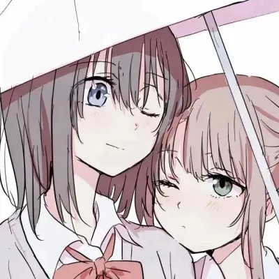 闺蜜头像动漫少女心
