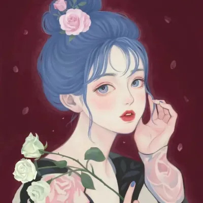 闺蜜头像动漫少女心