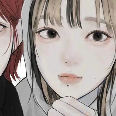 闺蜜头像动漫少女心
