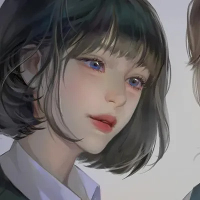 闺蜜头像动漫少女心