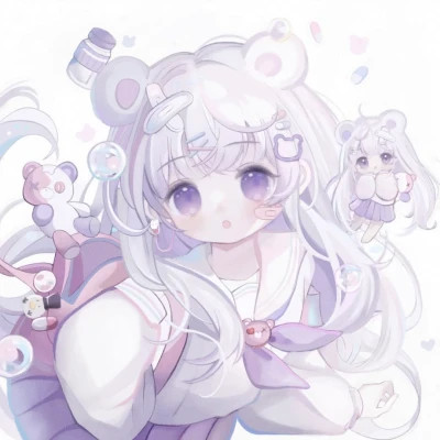 女生动漫头像氛围感