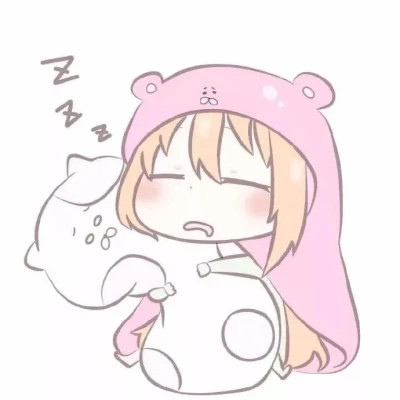 可爱呆萌q版闺蜜头像