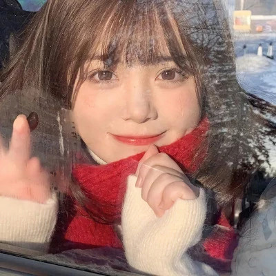 适合冬天的头像女
