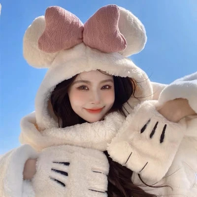 适合冬天的头像女