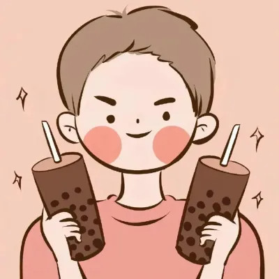 可爱手绘情侣头像简单干净